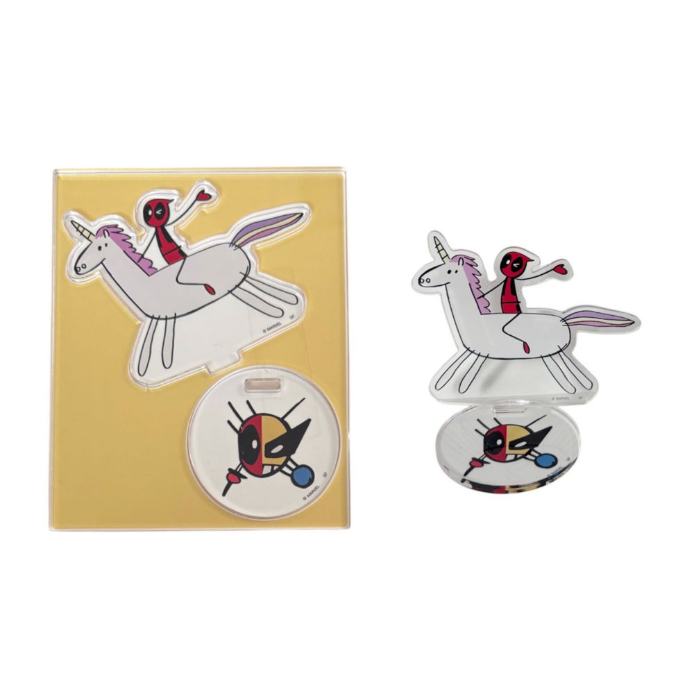 MARVEL  ブラインドアクリルスタンド コンプリートセット デッドプール／ウルヴァリン