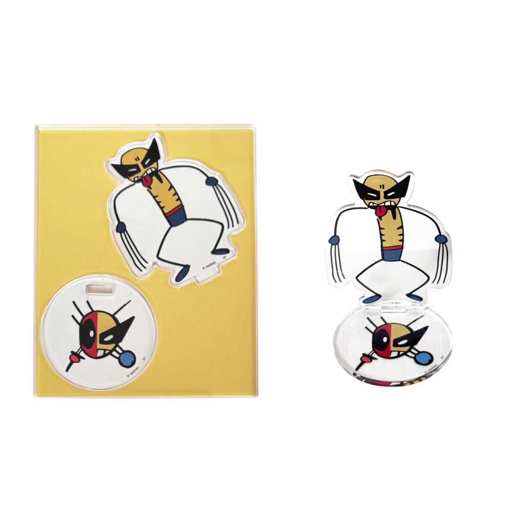 MARVEL  ブラインドアクリルスタンド コンプリートセット デッドプール／ウルヴァリン