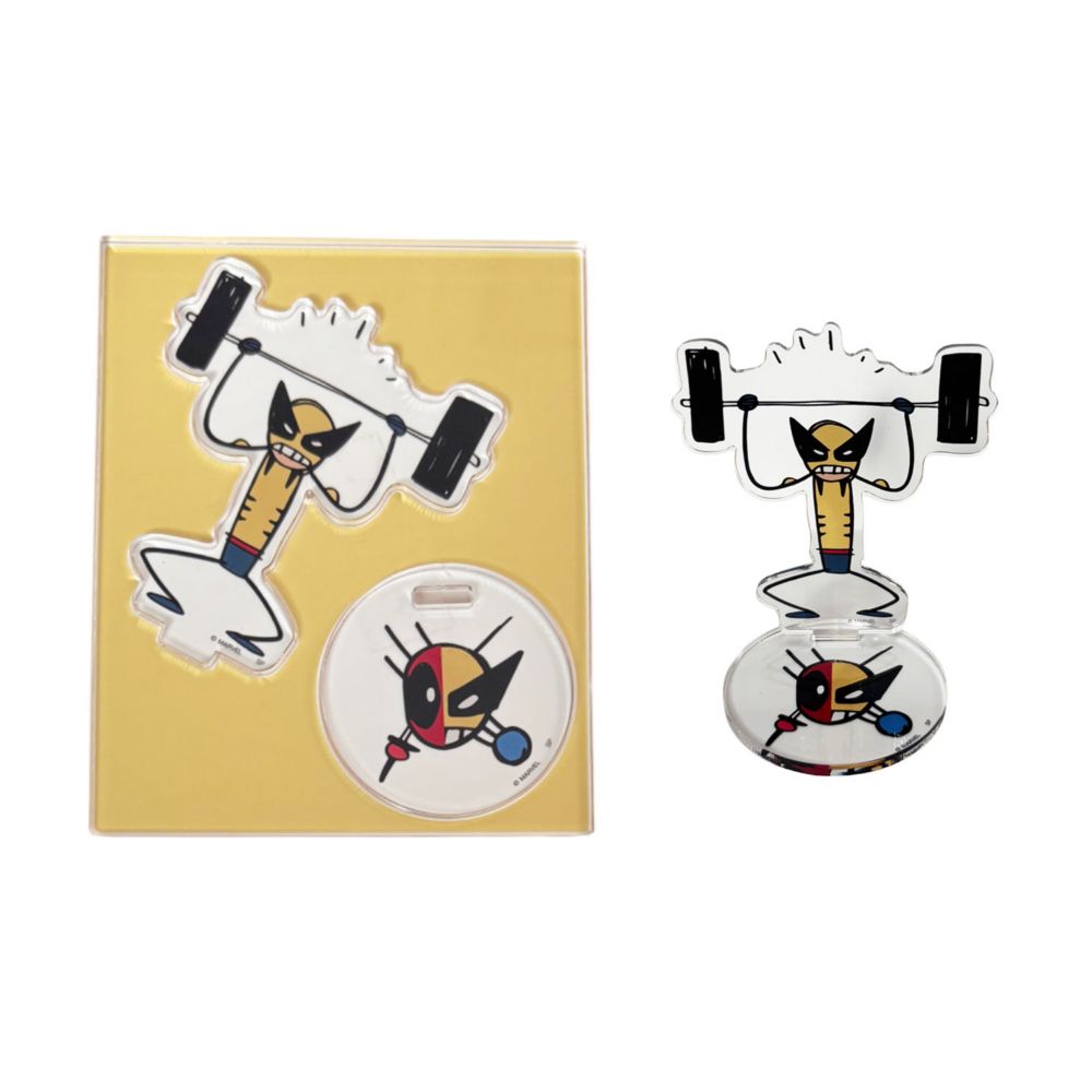 MARVEL  ブラインドアクリルスタンド コンプリートセット デッドプール／ウルヴァリン