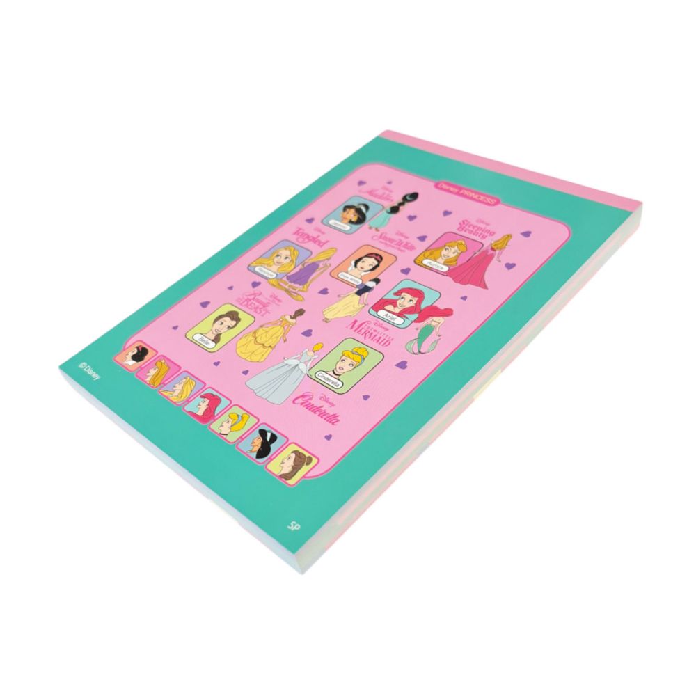 ノスタルジカ ディズニープリンセス　レターパッド GREEN