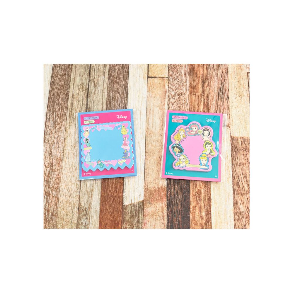 ノスタルジカ ディズニープリンセス　ダイカット付箋 PINK