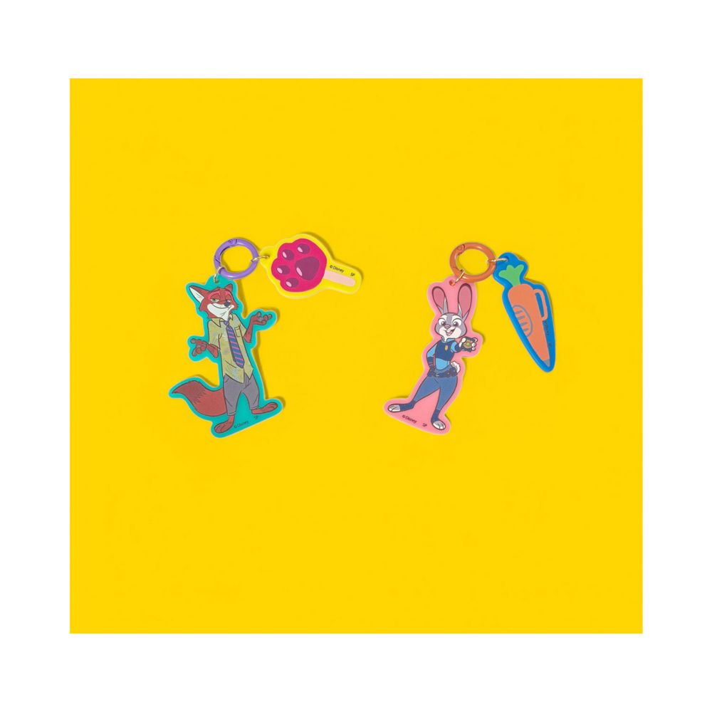 ディズニー ズートピア カラーアクリルキーホルダー ニック