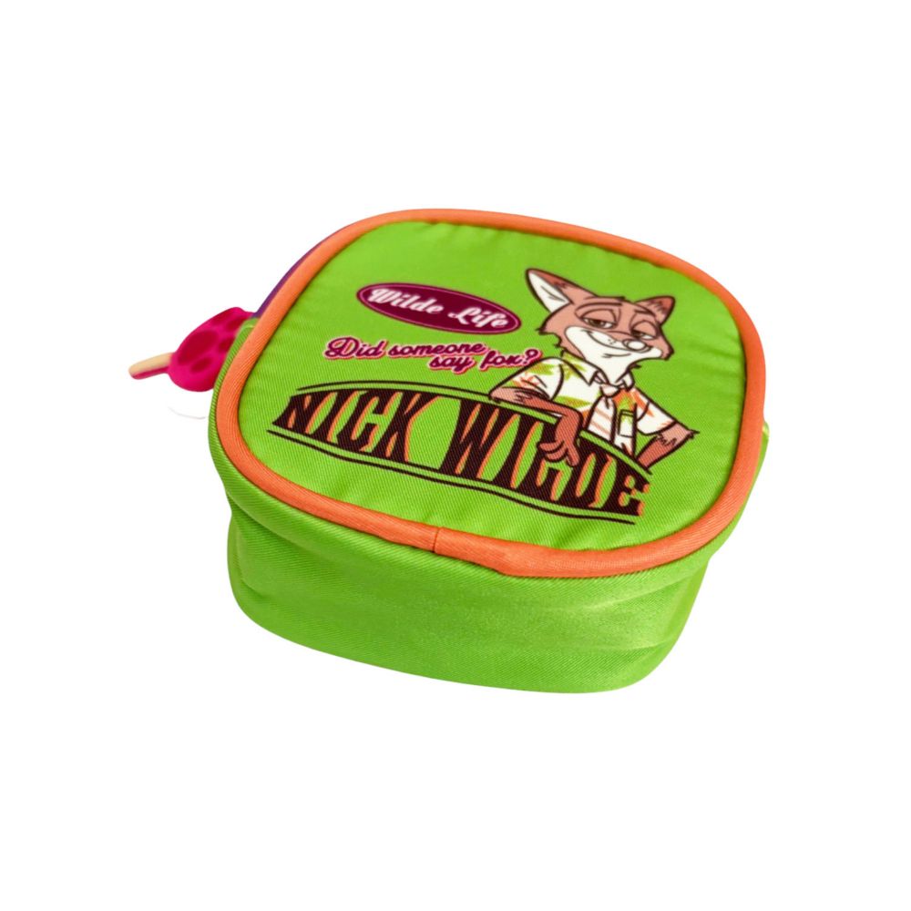 ディズニー ズートピア カラビナ付き付きポーチ ニックロゴ