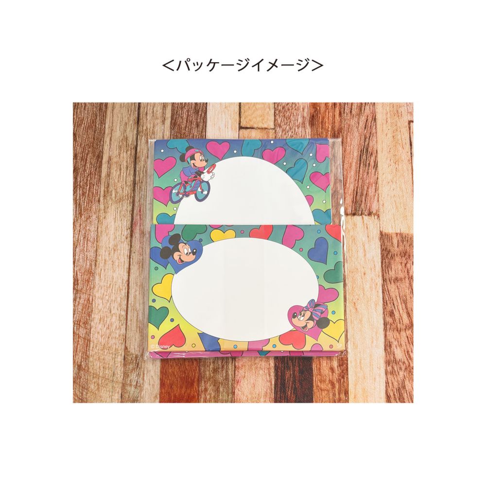 ノスタルジカ ディズニー ミッキー＆ミニー　レターセット カラフル