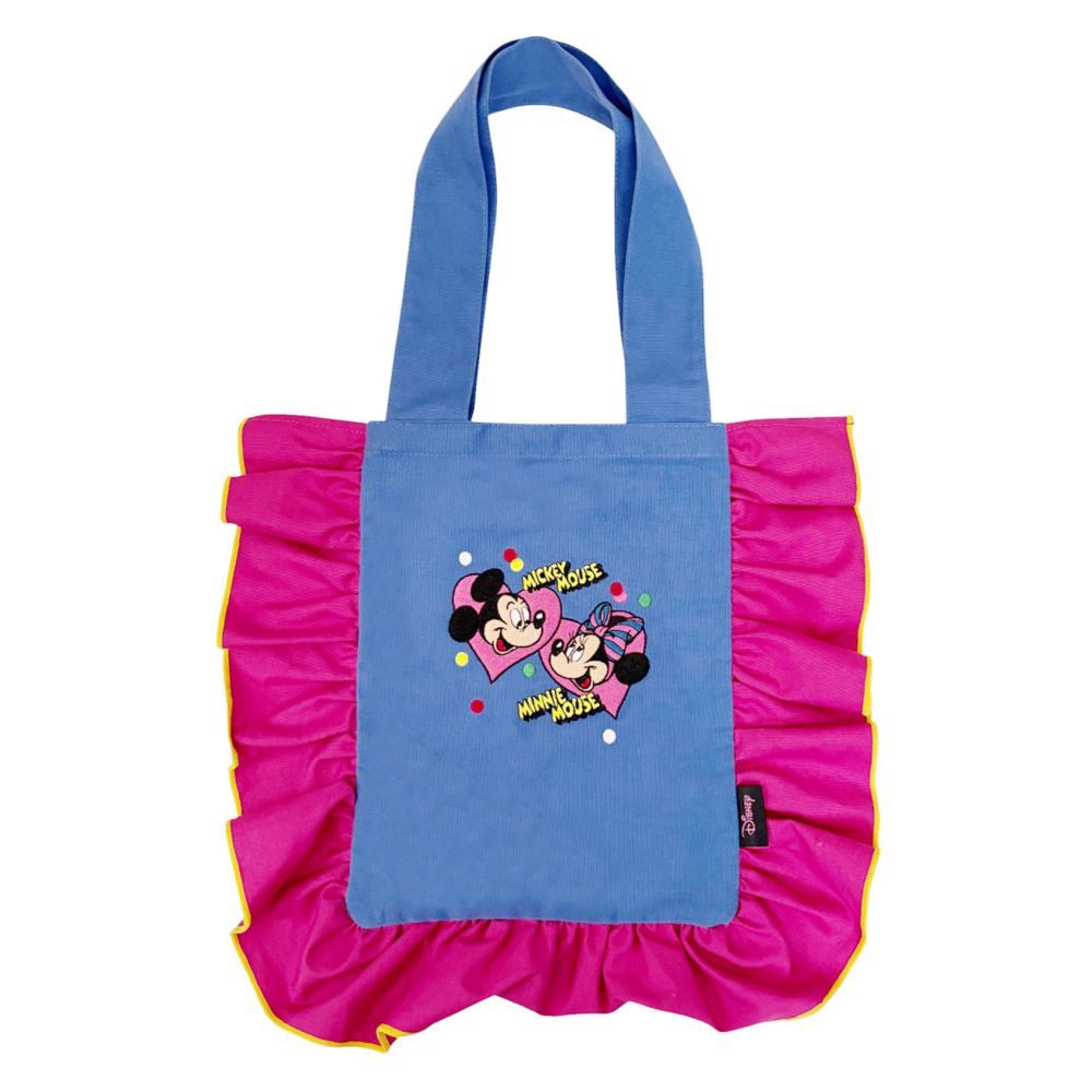 ディズニー ノスタルジカ ミッキーマウス＆ミニーマウス フリルバッグ