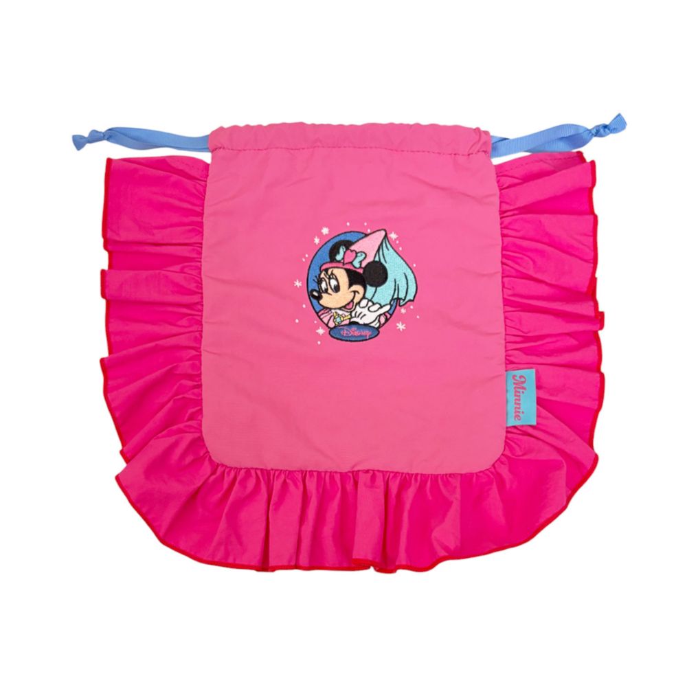 ディズニー ノスタルジカ ミニーマウス フリル巾着
