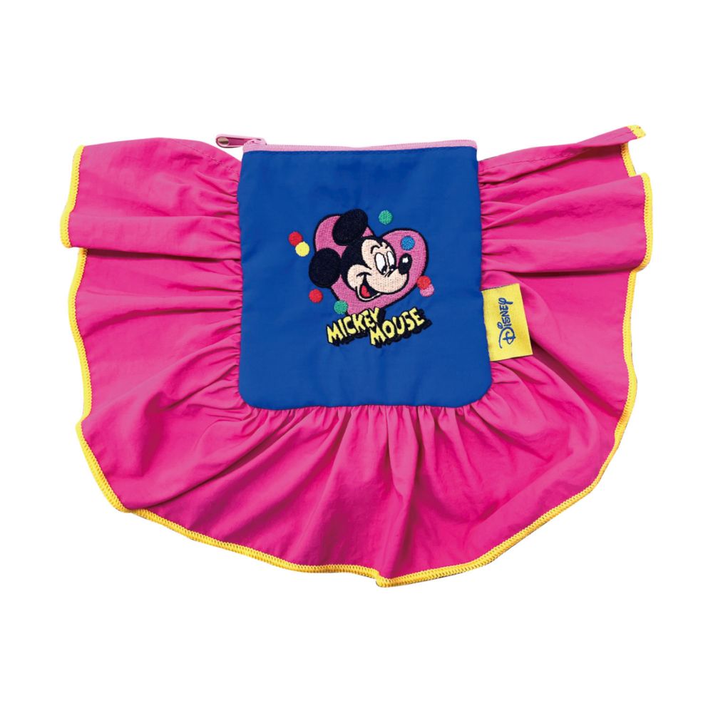 ディズニー ノスタルジカ ミッキーマウス フリルポーチ
