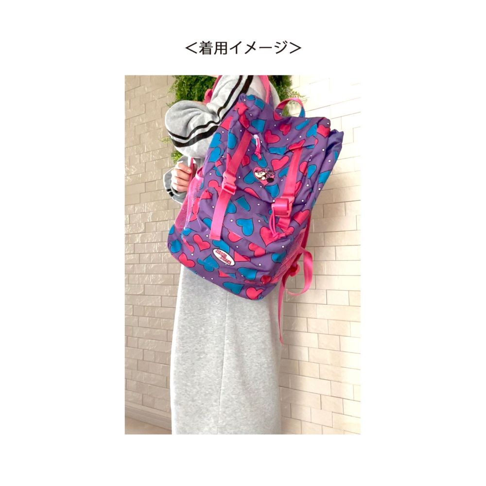 ノスタルジカ バックパック ミニーマウス  Purple