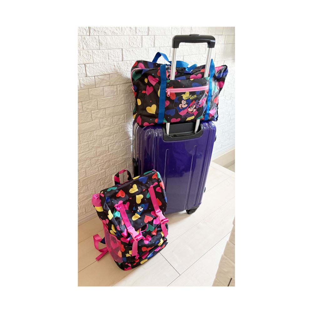 ノスタルジカ バックパック ミッキーマウス  Black