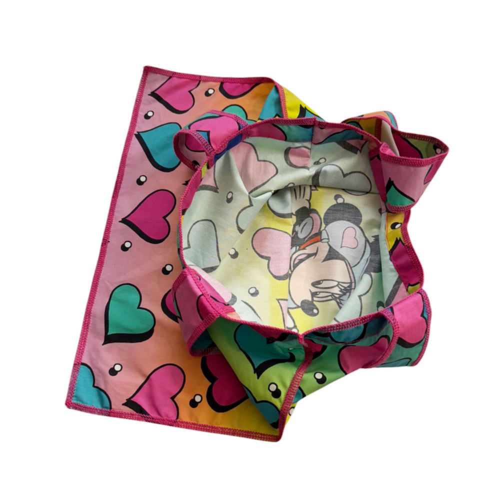 ノスタルジカ フラットトート ミニーマウス カラフル