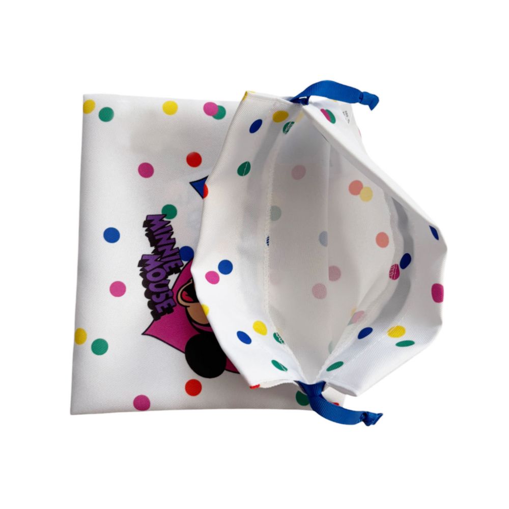 ノスタルジカ トラベル巾着 ミッキーマウス＆ミニーマウス White