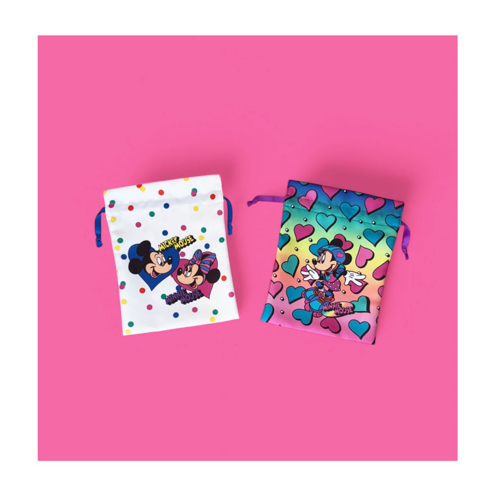 ノスタルジカ トラベル巾着 ミニーマウスカラフル