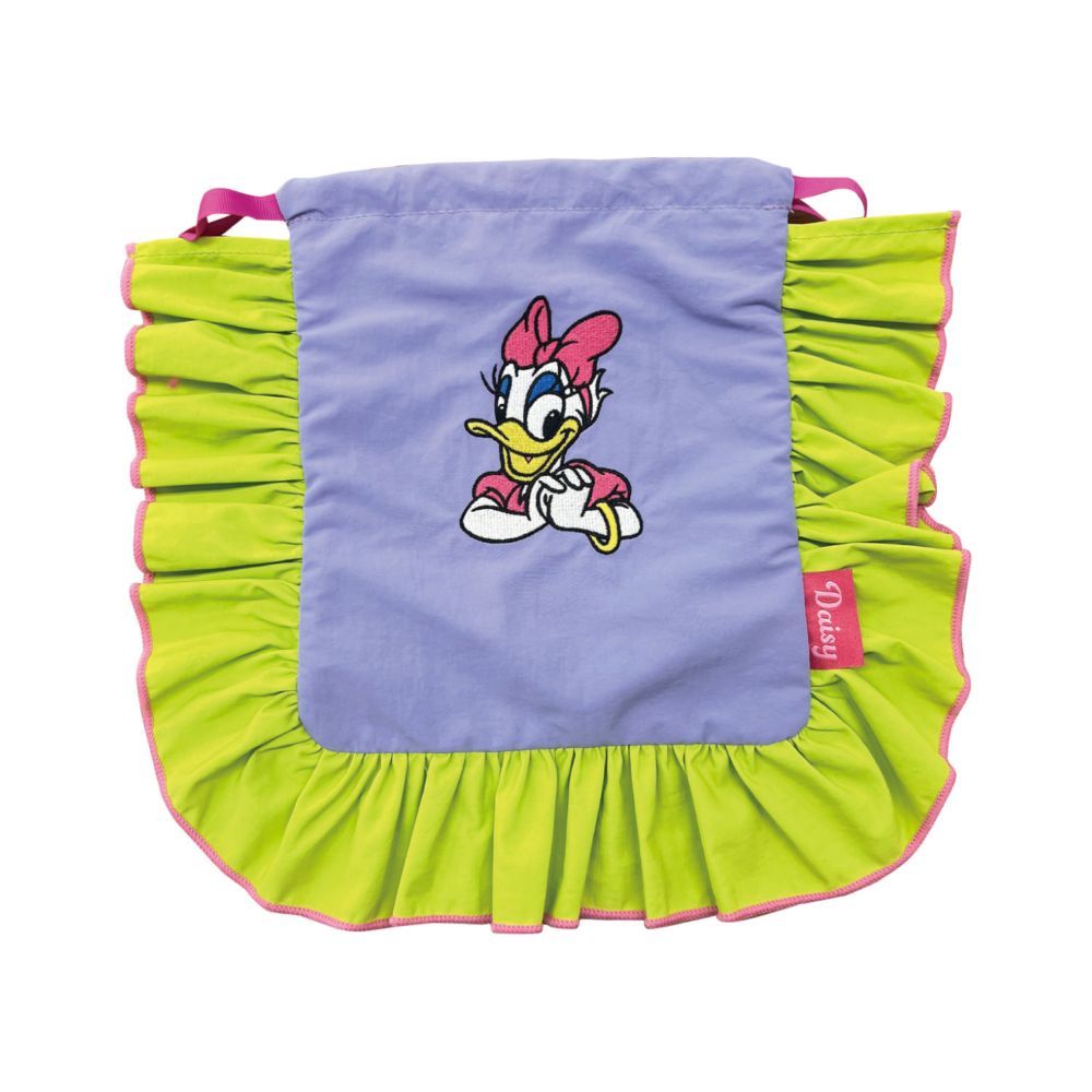 ディズニー ノスタルジカ デイジーダック フリル巾着