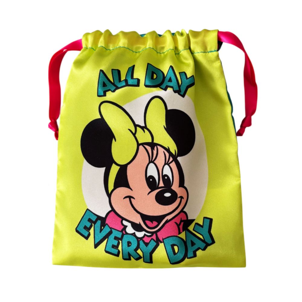 ディズニー リボン巾着 ミッキー&ミニー エブリディ