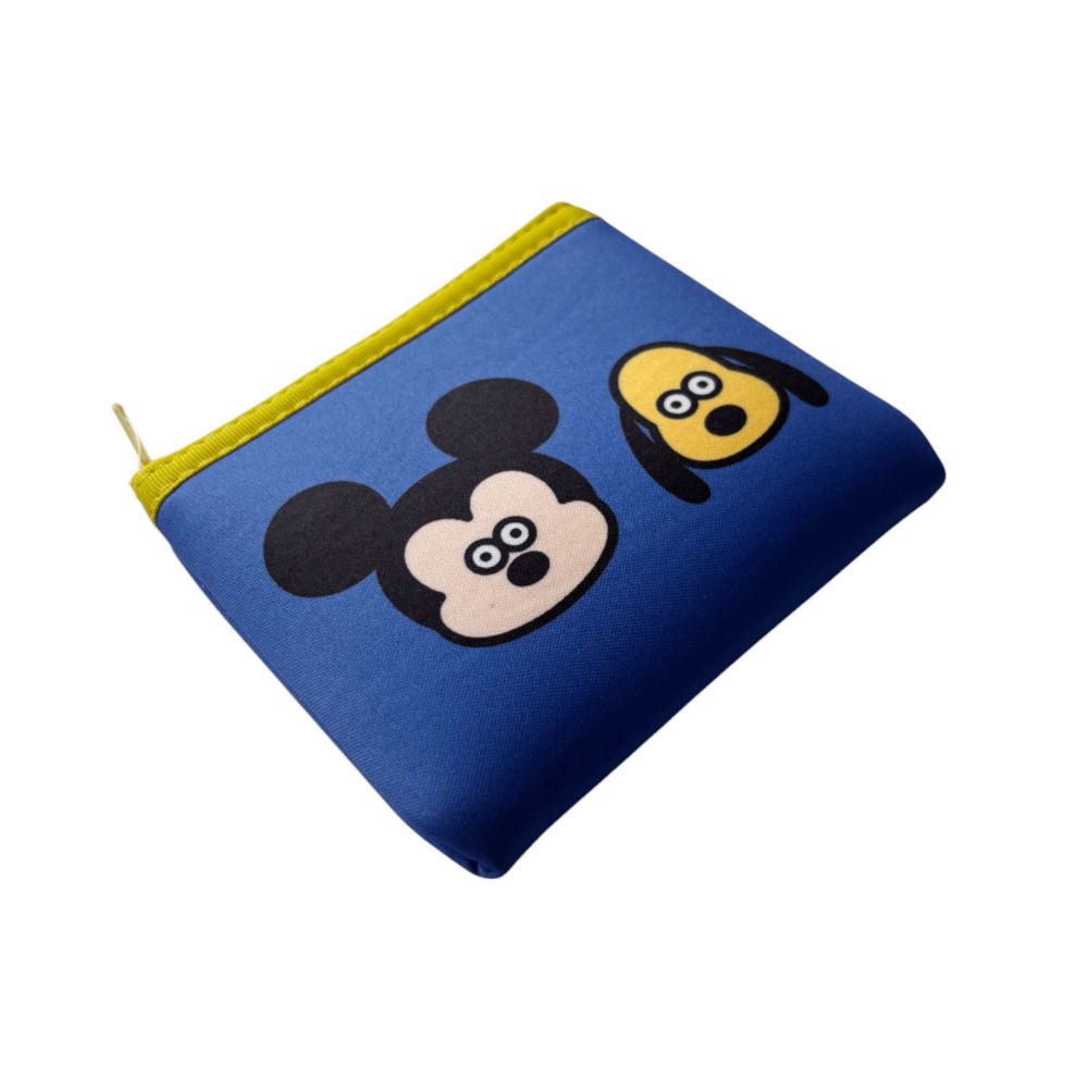 ディズニー  ART BY SEIJI MATSUMOTO  ミニフラットポーチ ミッキー＆プルート