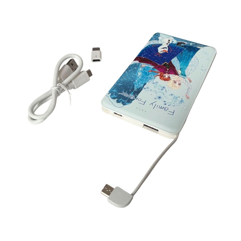 ディズニー フローズン アート コレクション BY 中川翔子／モバイルバッテリー／エルサ／アナ／オラフ