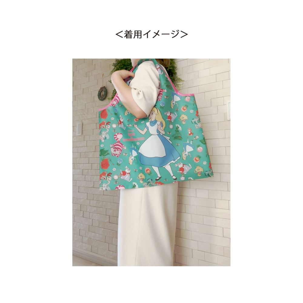 ディズニー くるくるショッピングバッグＡ アリス パターン