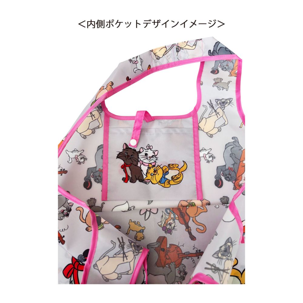 ディズニー くるくるショッピングバッグＡ おしゃれキャット パターン