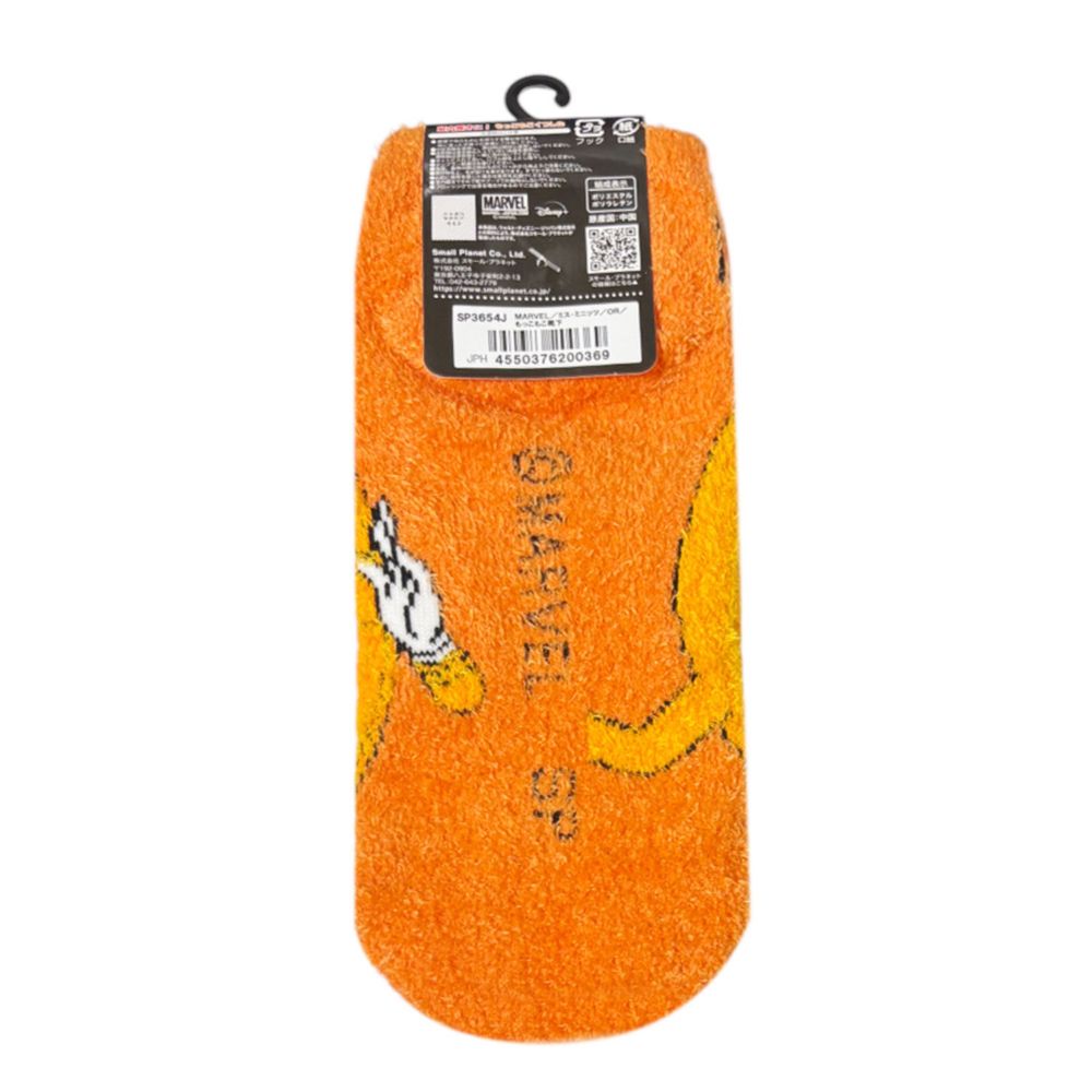 MARVEL もっこもこくつした ミス・ミニッツ オレンジ