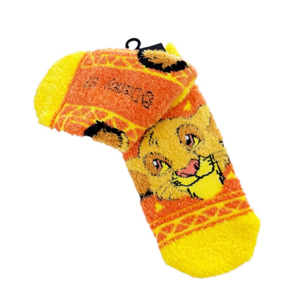 ディズニー もっこもこくつした ライオン・キング シンバ フェイス