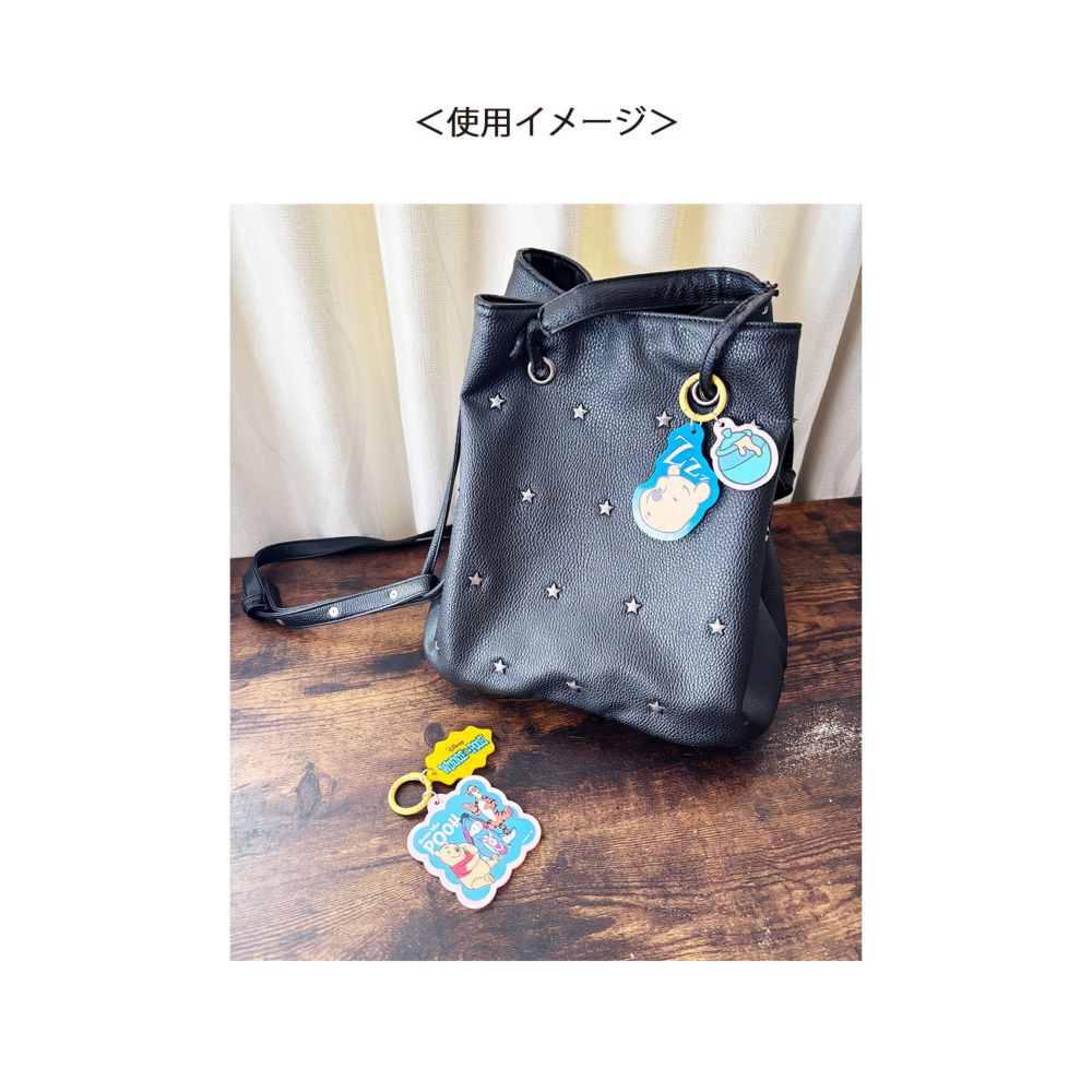 ディズニー プーさん カラーアクリルキーホルダー