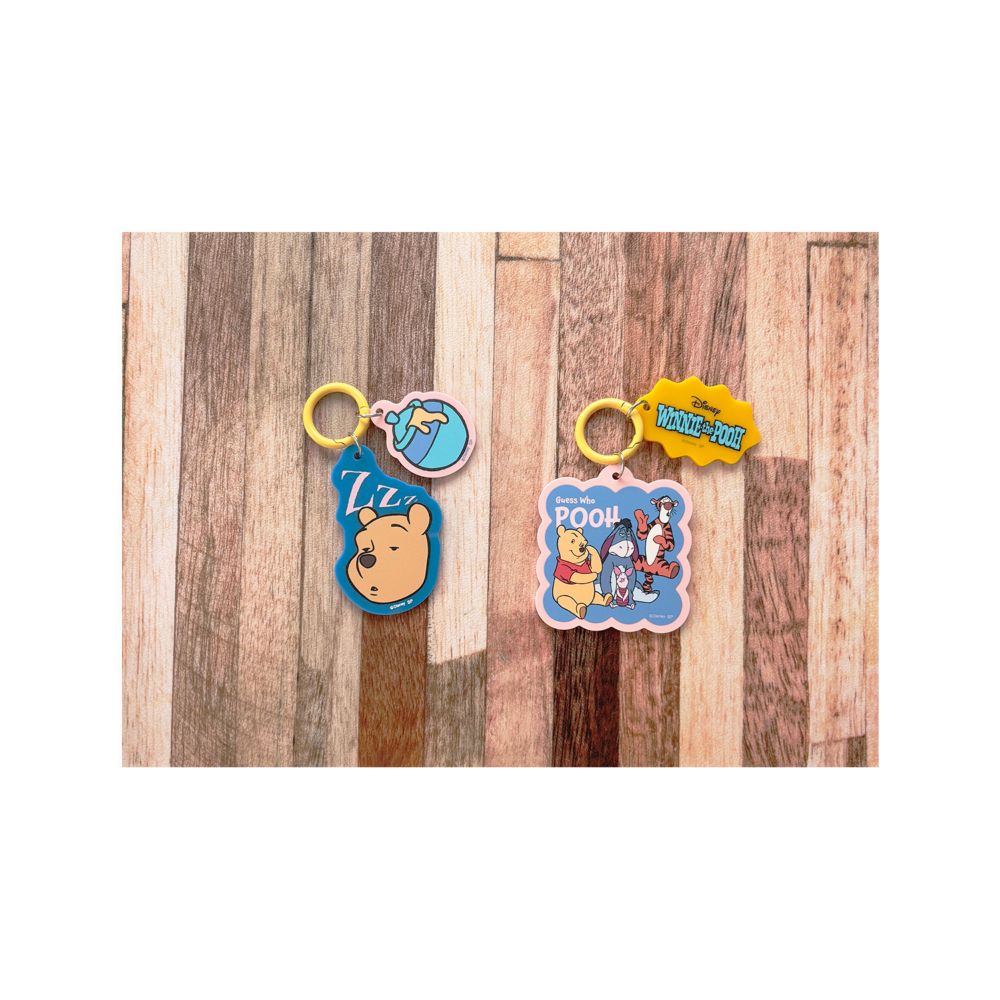 ディズニー プーさん カラーアクリルキーホルダー