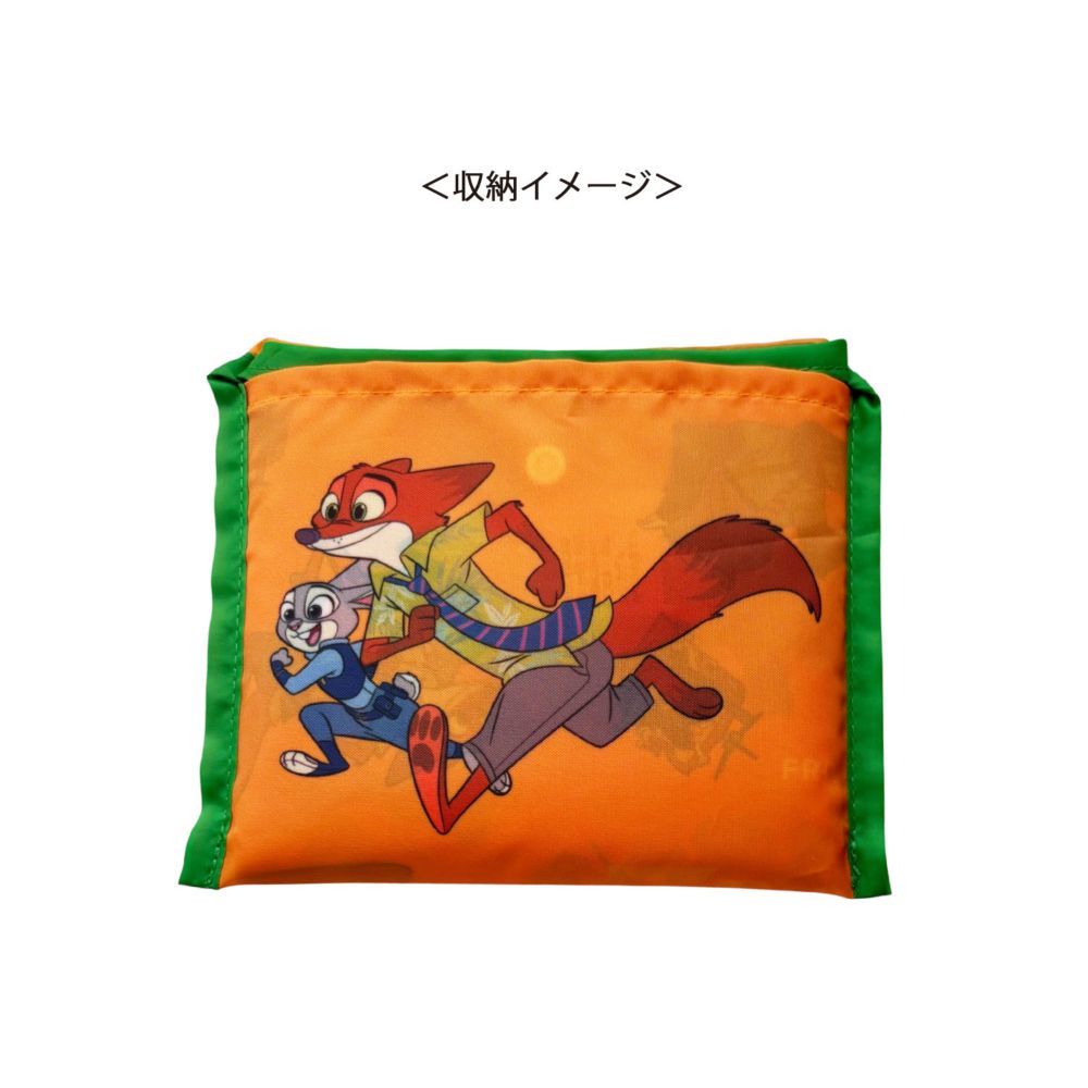 ディズニー くるくるショッピングバッグＡ ズートピア パターン