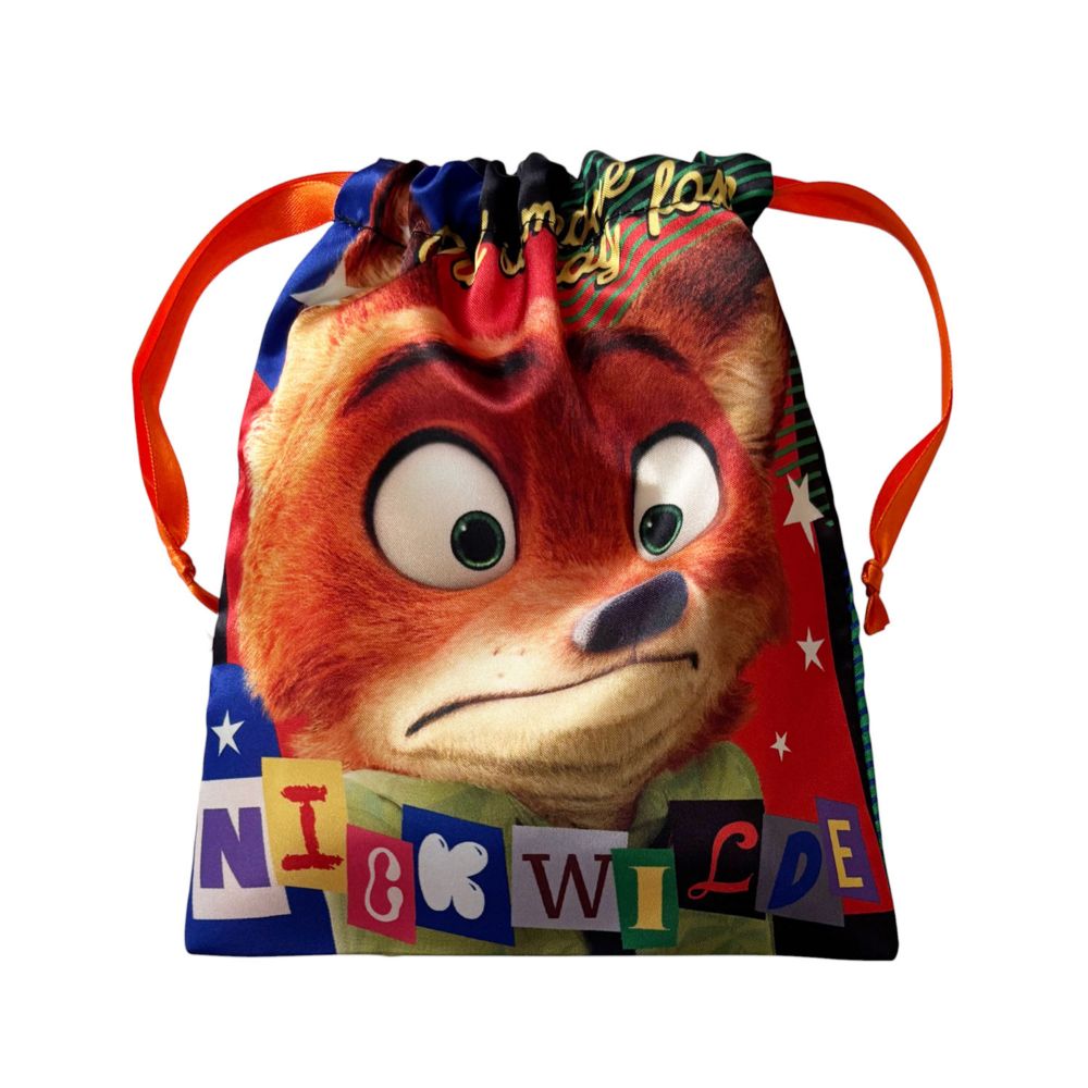 ディズニー リボン巾着 ズートピア ニック