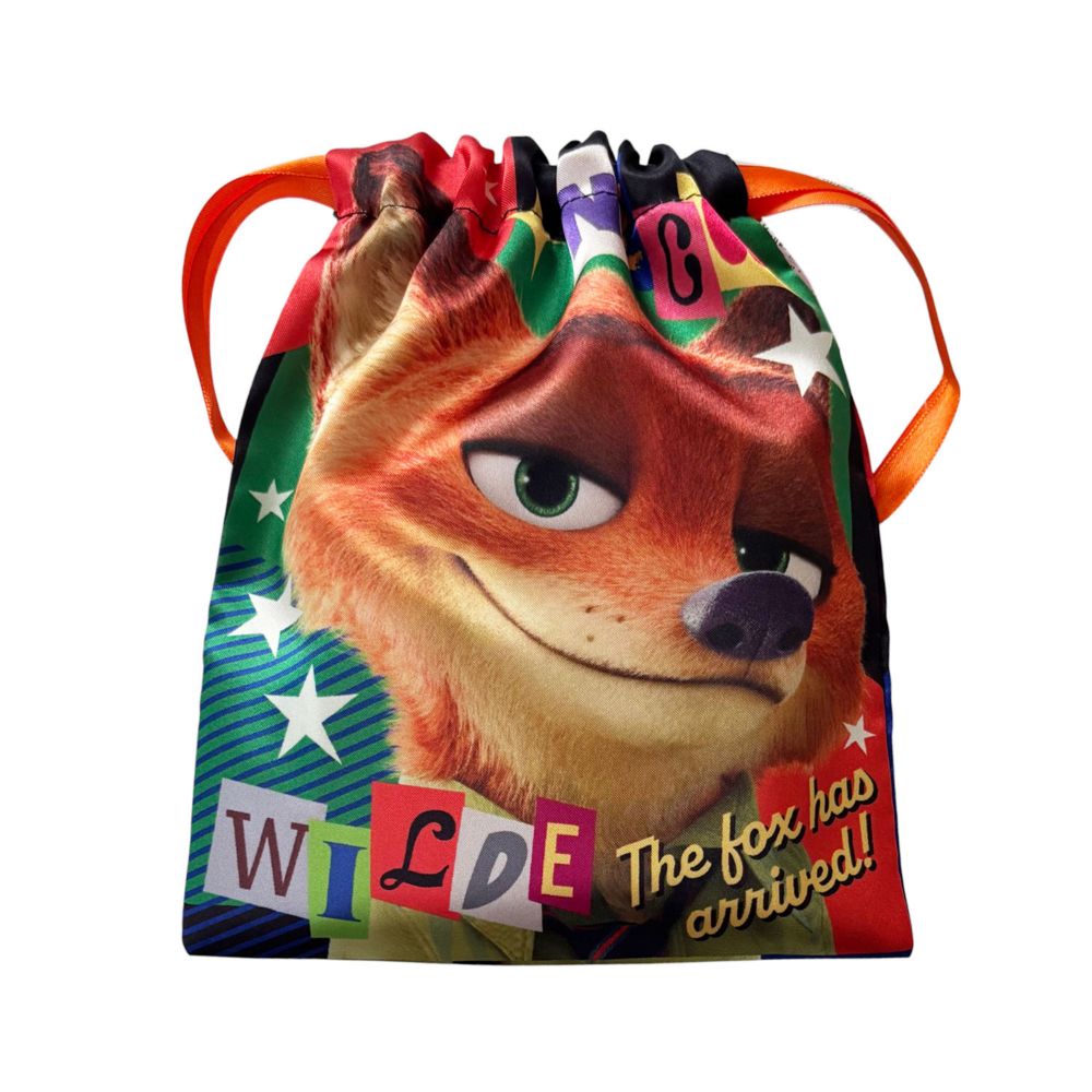 ディズニー リボン巾着 ズートピア ニック