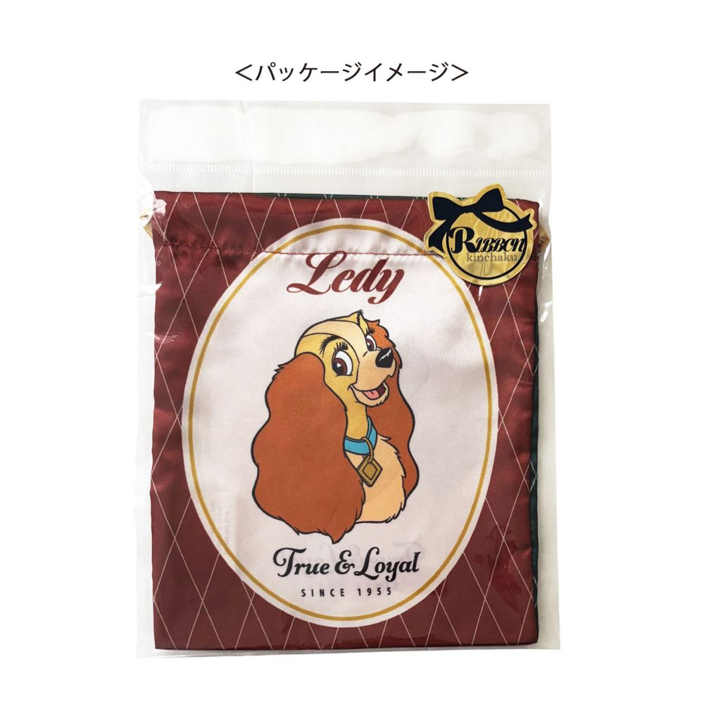 ディズニー リボン巾着 わんわん物語 ロイヤル