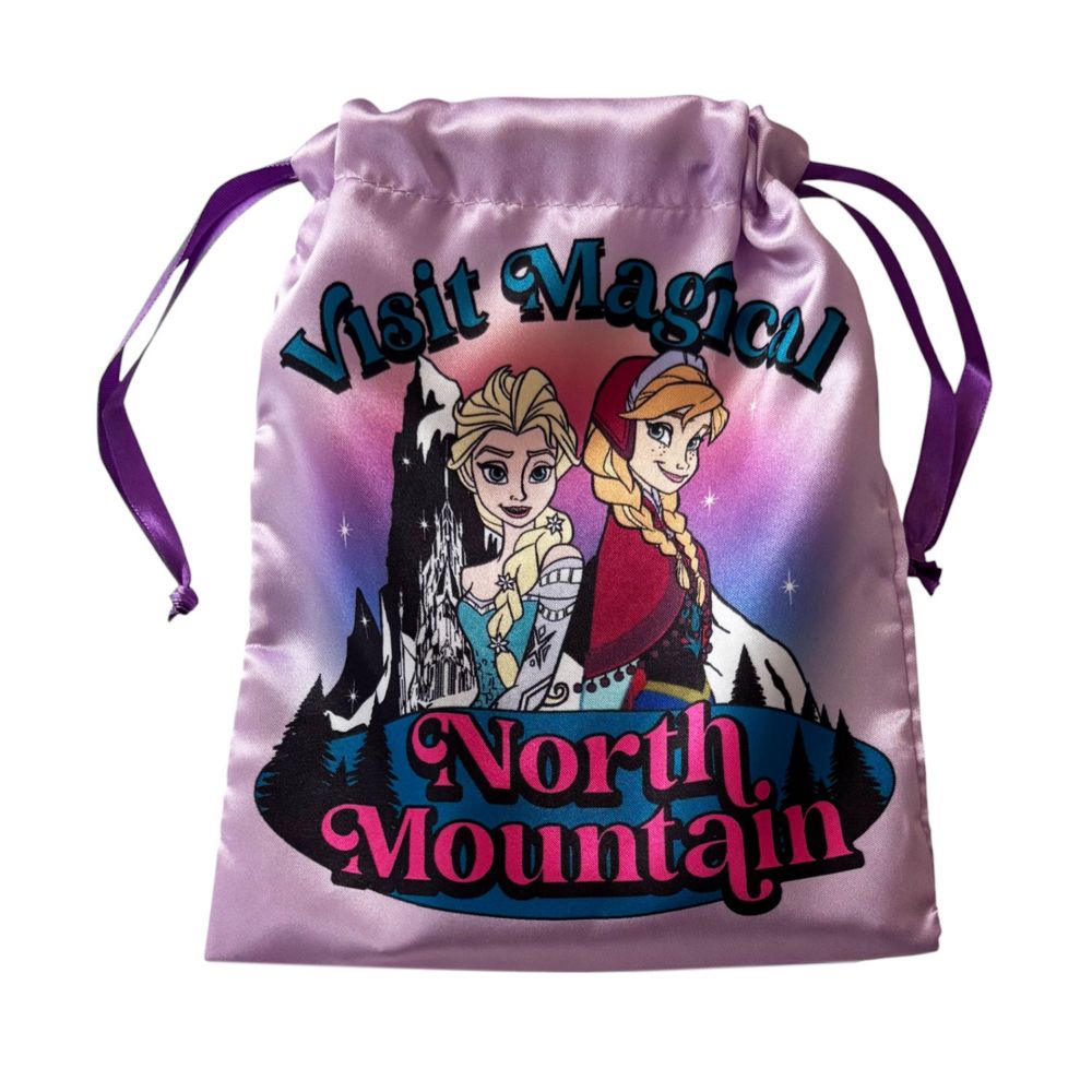 ディズニー リボン巾着 アナ雪 ノースマウンテン