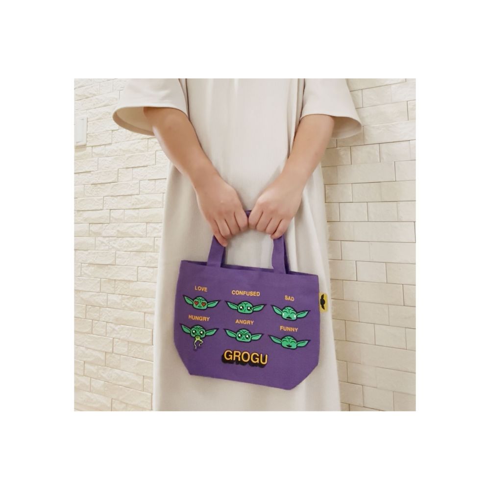 スター・ウォーズ カラーマチ付きバッグ グローグ― 表情