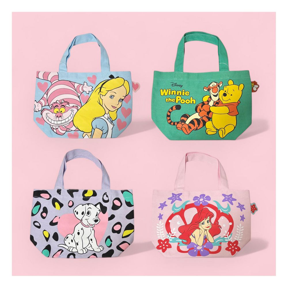 ディズニー カラーマチ付きバッグ ふしぎの国のアリス ハート