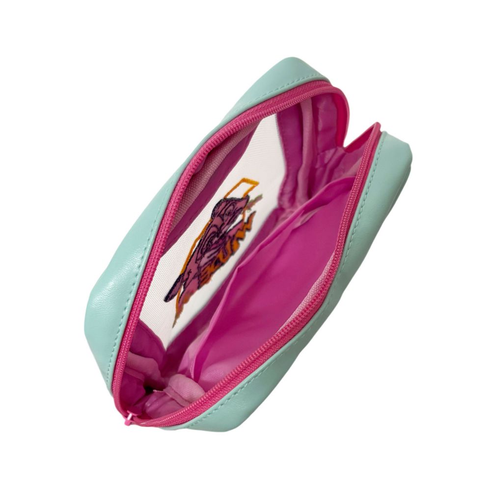 ディズニー ズートピア2 ニック 合皮メッシュ刺繍ポーチ