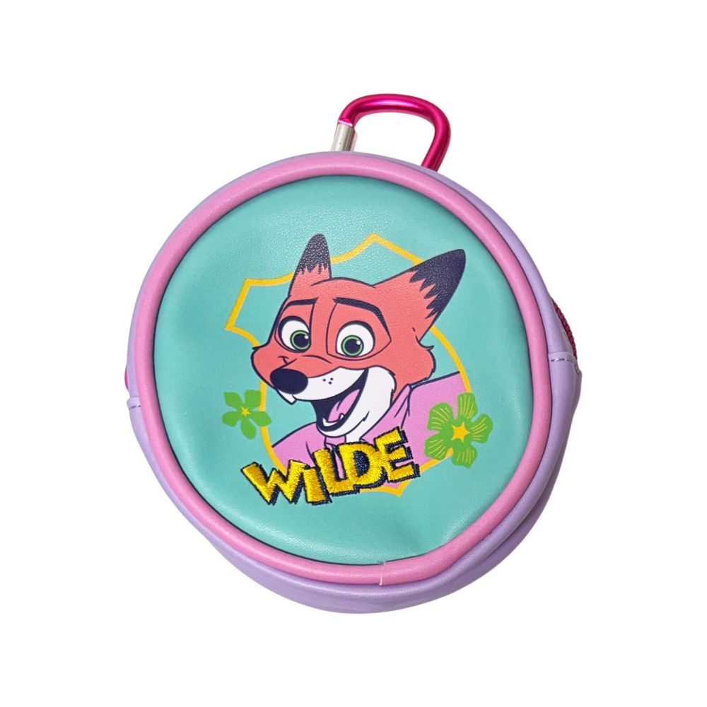 ディズニー ズートピア2 ニック 合皮ラウンドポーチ