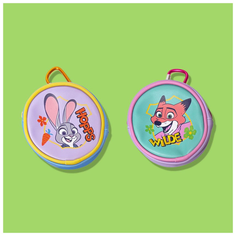 ディズニー ズートピア2 ニック 合皮ラウンドポーチ