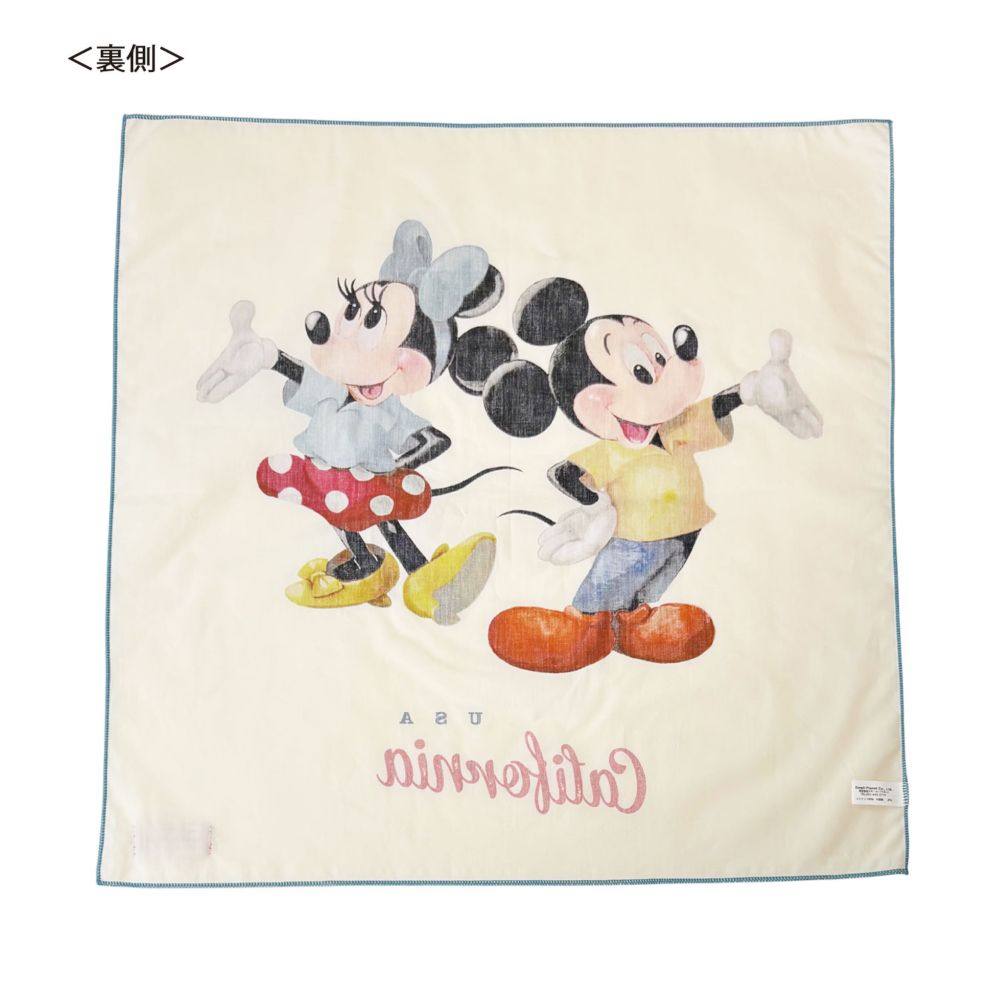 ディズニー アメリカンパラダイス バンダナ ミッキー＆ミニー ポーズ