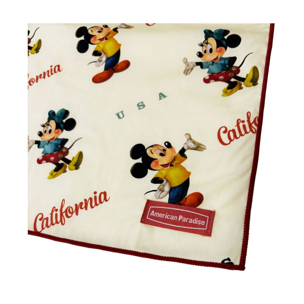 ディズニー アメリカンパラダイス バンダナ ミッキー＆ミニー ポーズパターン
