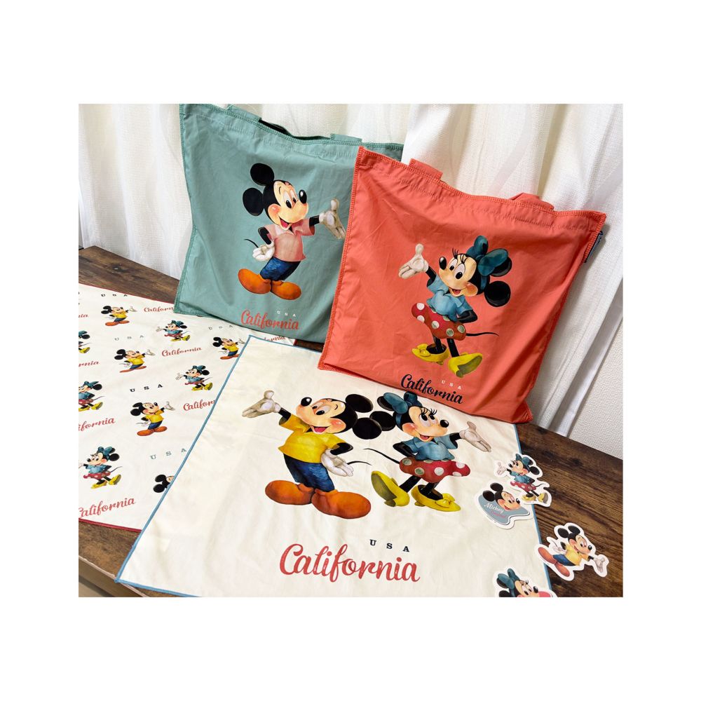 ディズニー アメリカンパラダイス バンダナ ミッキー＆ミニー ポーズパターン