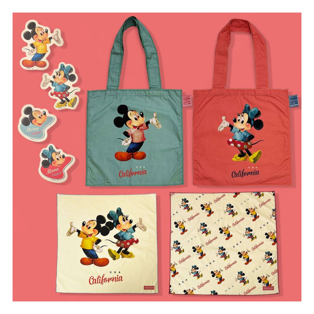 ディズニー アメリカンパラダイス キャラクターステッカー ミニー ポーズ