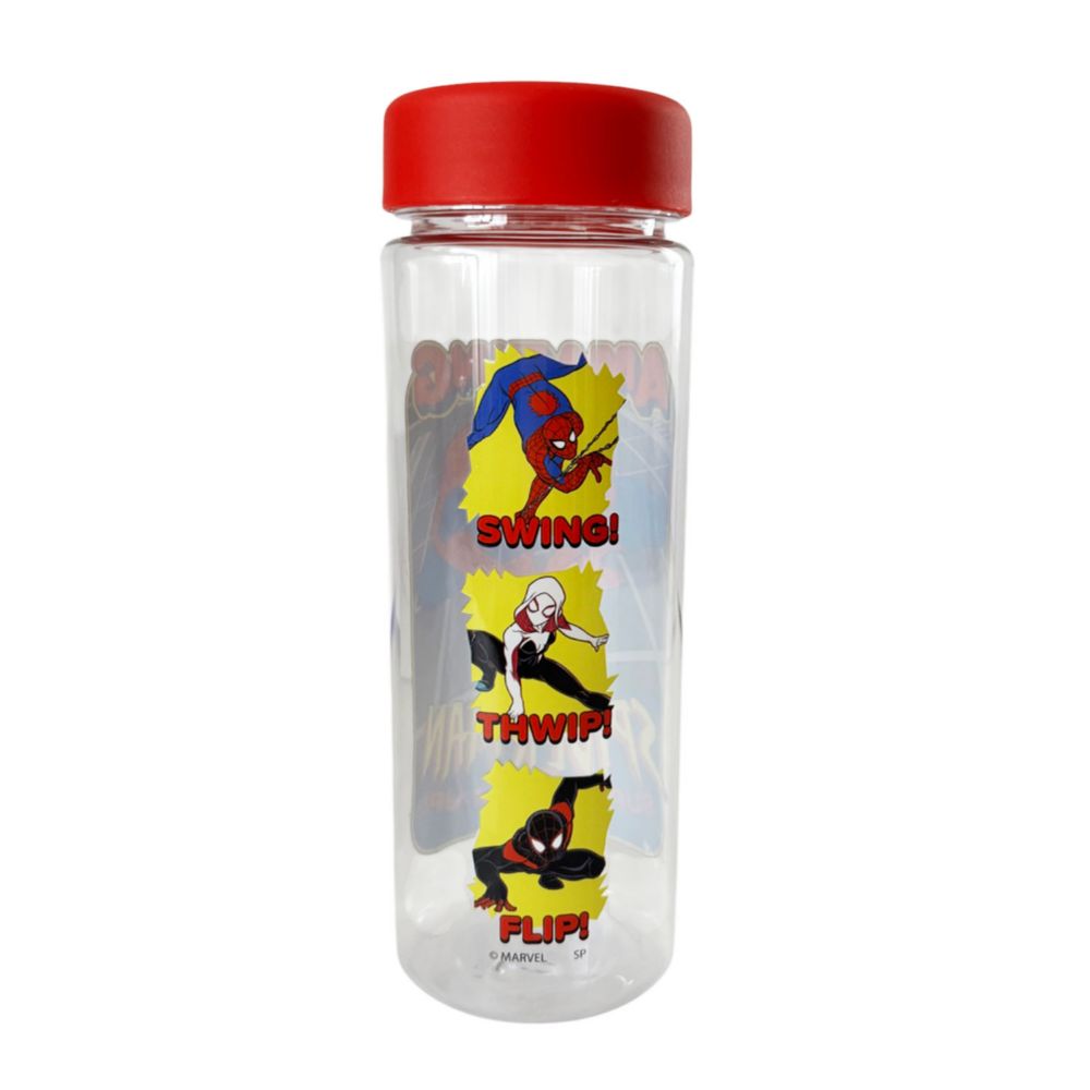 マーベル スパイダーマン 『スパイダーマンの日』クリアボトル 500ml 3人
