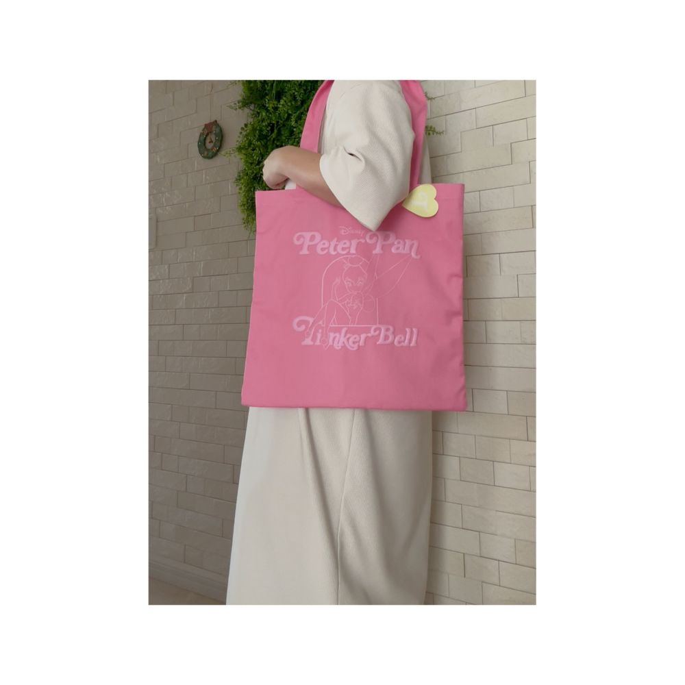 ノスタルジカ ピーター・パン ティンカー・ベル ピンク プクトートバッグ