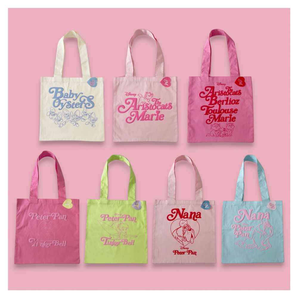 ノスタルジカ ピーター・パン ティンカー・ベル ピンク プクトートバッグ