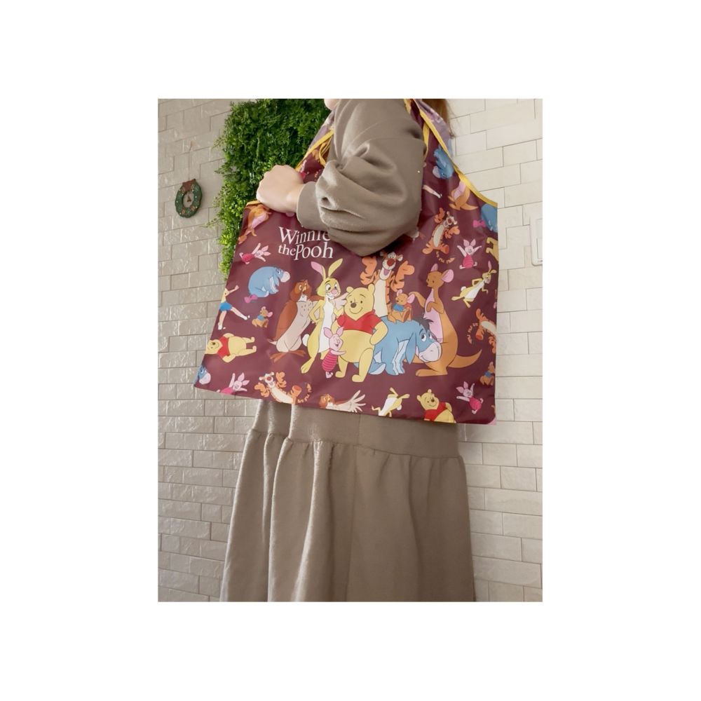 ディズニー くまのプーさん くるくるショッピングバッグ