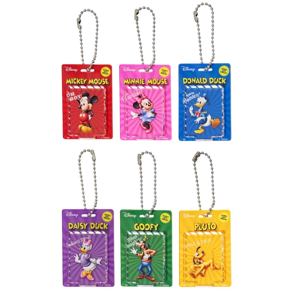 ディズニー ミッキー＆フレンズ ブラインドブリスター風アクリルキーチェーン BOXセット（全6種）