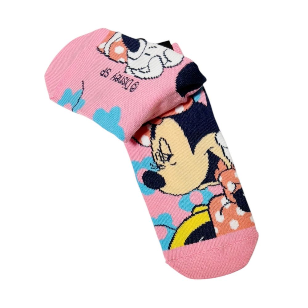 ディズニー キャラックス（靴下）ミニーマウス お花