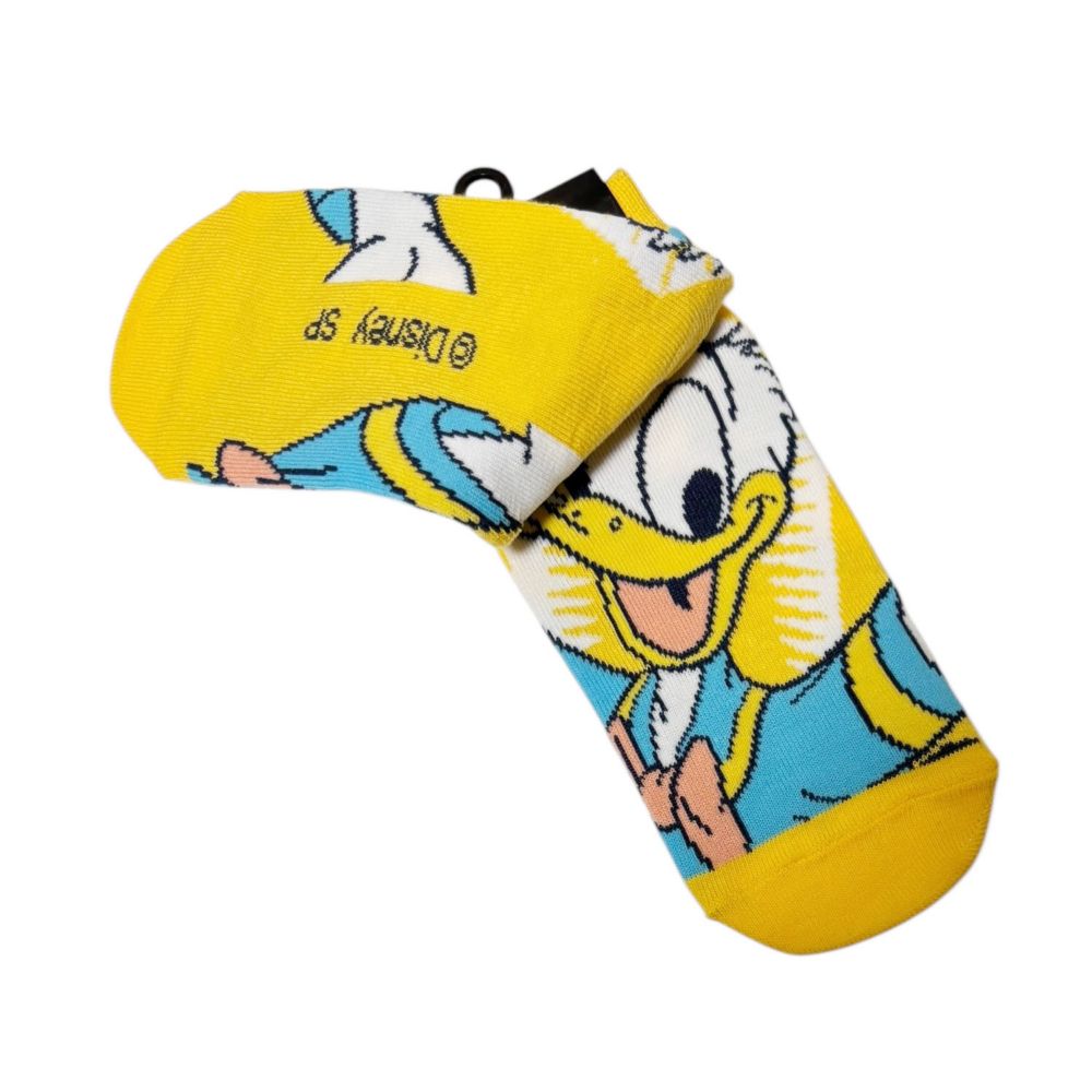 ディズニー キャラックス（靴下）ドナルドダック 両手上げ