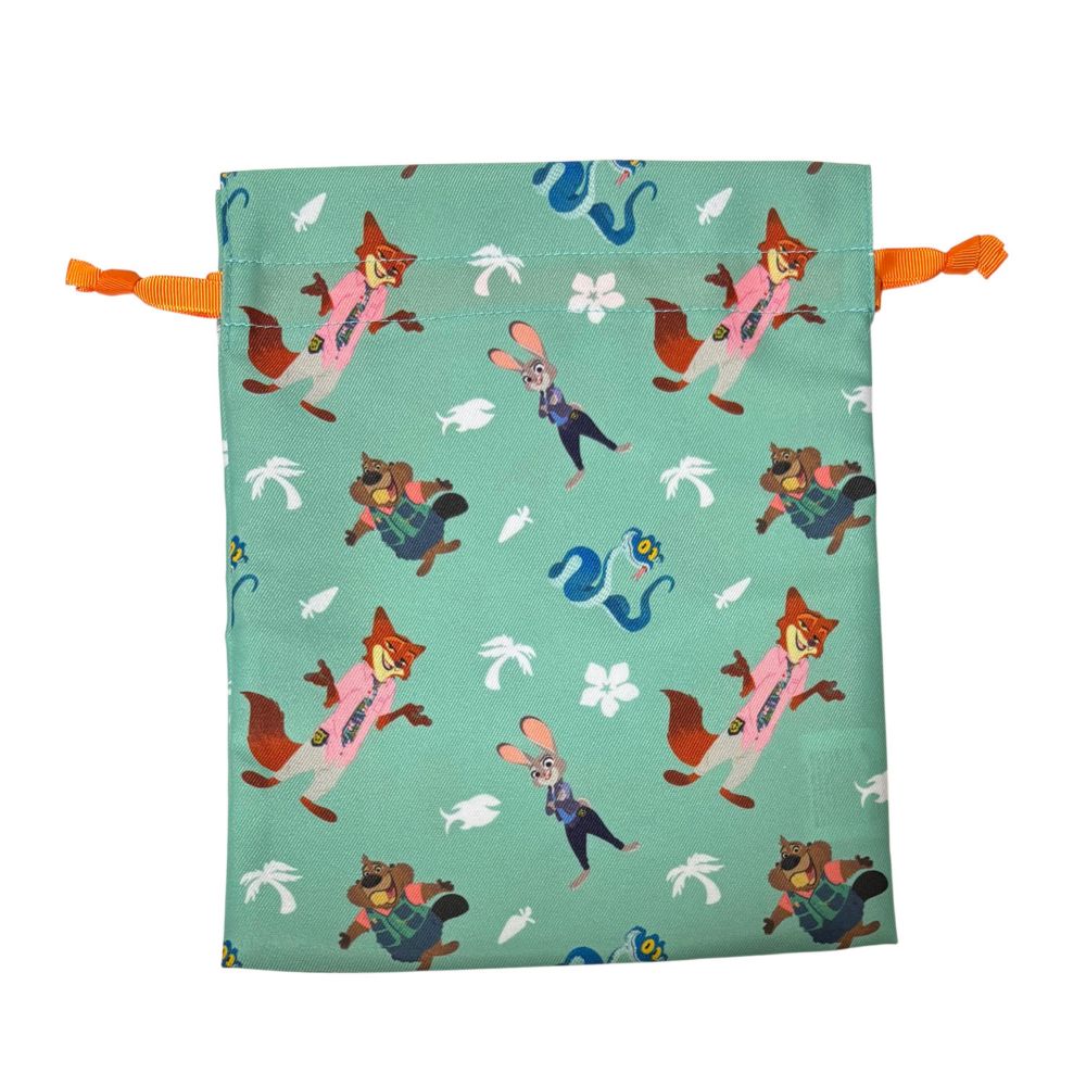 ディズニー ズートピア2 ジュディ＆ニック実写 トラベル巾着