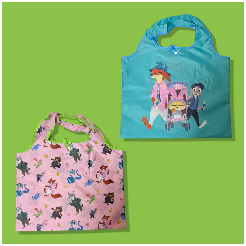 ディズニー ズートピア2 総柄 ショッピングバッグ