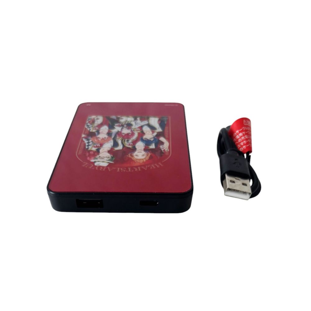 ディズニー ツイステッドワンダーランド モバイルバッテリー ハーツラビュル